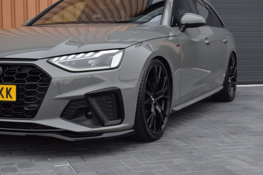 Audi A4 35 TFSI S-line | Quantum Grey | KW schroefset | Pano | Virtual | 19" | Trekhaak