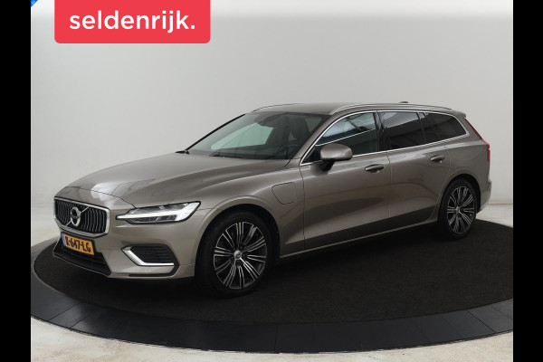 Volvo V60 2.0 T6 Recharge AWD Inscription | Trekhaak | Stoelverwarming | Harman/Kardon | Leder | Camera | Adaptive cruise | Carplay | Keyless | Memory | Navigatie | Full LED | Stuurverwarming | PHEV | Plug in
