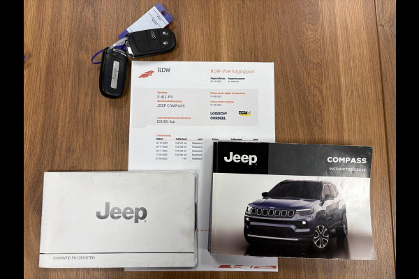 Jeep Compass 4xe 240 Plug-in Hybrid*NAP*Carplay*Camera*Cruise-Control*Airco*Leder*