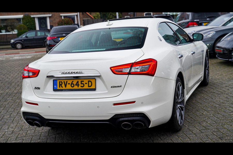 Maserati Ghibli 3.0 V6 S Q4 GranLusso | 360 camera | Schuif/kanteldak | Luxe Leder | Origineel NL |Adaptieve Cruise | Lane Assist