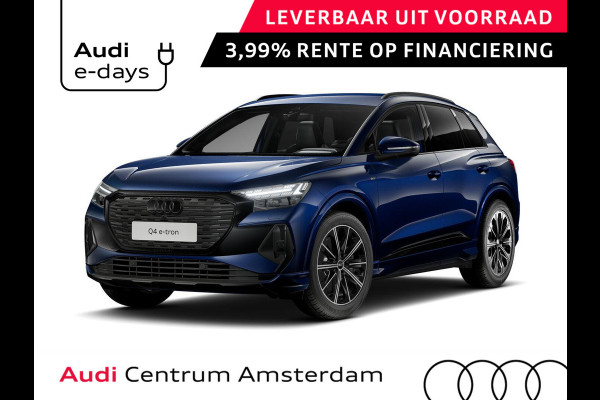 Audi Q4 e-tron 45 S edition Competition 82 kWh 286 pk | Assistentiepakket plus | Trekhaak | Ambient lichtpakket | Optiekpakket zwart plus |