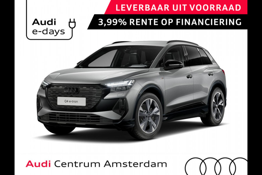 Audi Q4 e-tron 45 S edition Competition 82 kWh 286 pk | Assistentiepakket plus | Comfortpakket | Ambient lichtpakket | Optiekpakket zwart plus |