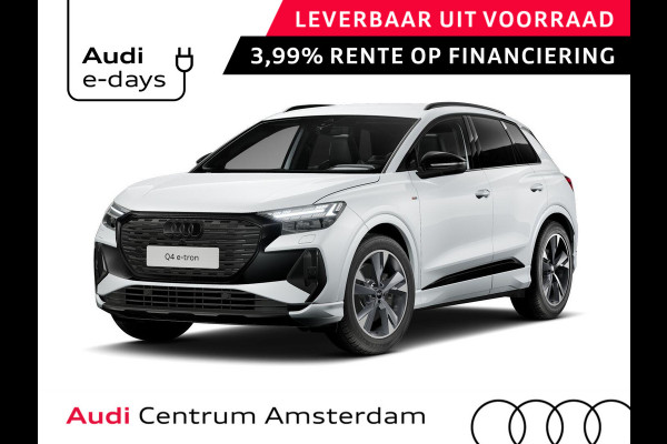 Audi Q4 e-tron 45 S edition Competition 82 kWh 286 pk | Assistentiepakket plus | Comfortpakket | Ambient lichtpakket | Optiekpakket zwart plus |