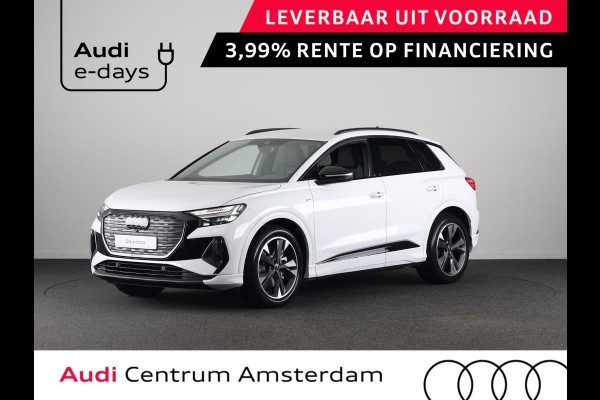 Audi Q4 e-tron 45 S edition Competition e-tron 82 kWh 286 pk | Assistentiepakket plus | Comfortpakket plus | Ambient verlichting | Optiekpakket zwart plus |