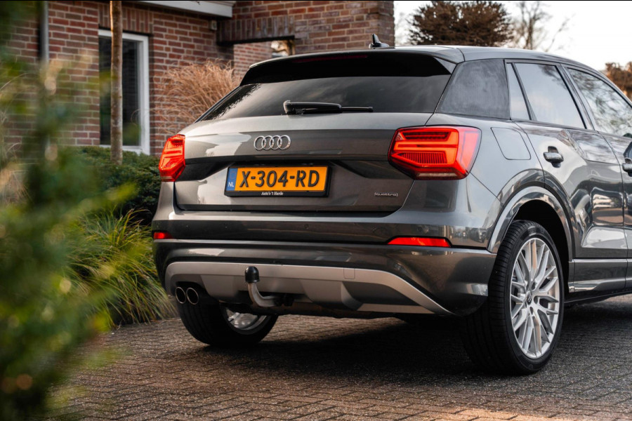 Audi Q2 40 TFSI Quattro 250 PK Aut. 3x S-Line Trekhaak Stoelverwarming Half Leder 19''