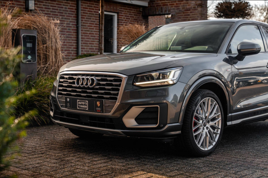 Audi Q2 40 TFSI Quattro 250 PK Aut. 3x S-Line Trekhaak Stoelverwarming Half Leder 19''