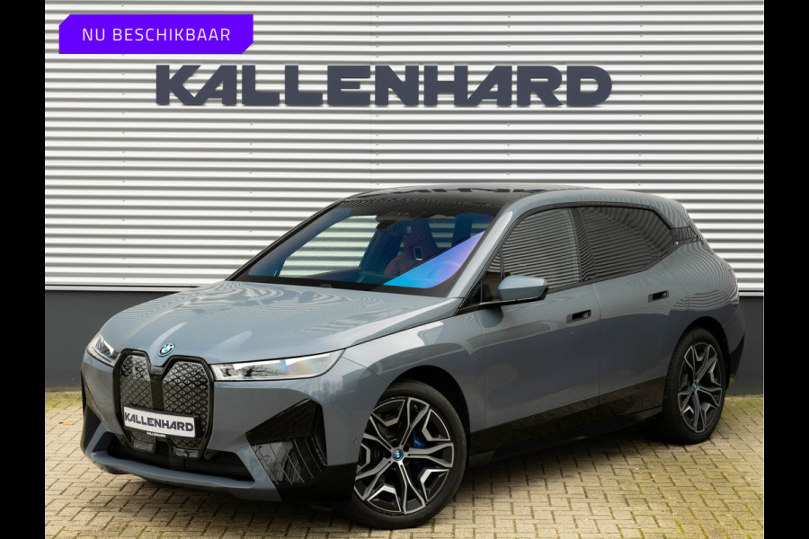 BMW iX xDrive50 - Luchtvering - Pano - Stoelventilatie - Driving Ass Prof - Head-up
