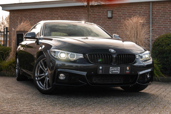 BMW 4 Serie Gran Coupé 418i Executive Edition 136 PK | M-Pakket | Carbon Zwart | Schuifdak | Camera | 18''