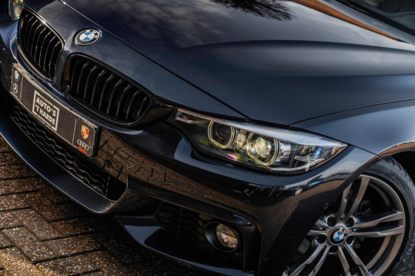 BMW 4 Serie Gran Coupé 418i Executive Edition 136 PK | M-Pakket | Carbon Zwart | Schuifdak | Camera | 18''