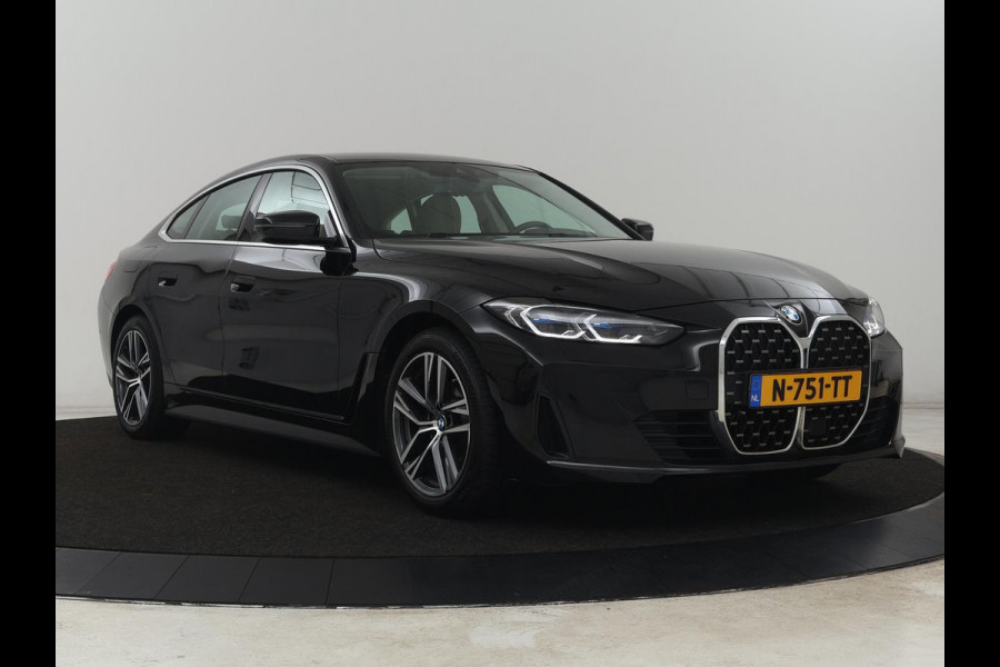 BMW 4 Serie Gran Coupé 420i Edition Plus | Trekhaak | Stoelverwarming | Memory | Carplay | Leder | Navigatie | Camera | Achterbankverwarming | Keyless | Full LED | Sportstoelen