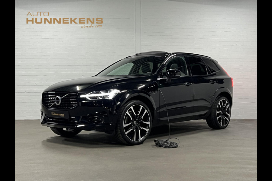 Volvo XC60 2.0 Recharge T8 AWD R-Design Trekhaak | Open dak | Massage | Cruise control | Stoel ventilatie | 360 camera | Stoel-/stuurverwarming | Head-up | Memory seats