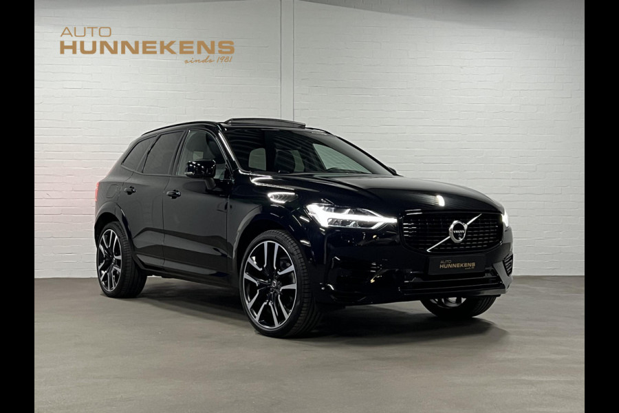 Volvo XC60 2.0 Recharge T8 AWD R-Design Trekhaak | Open dak | Massage | Cruise control | Stoel ventilatie | 360 camera | Stoel-/stuurverwarming | Head-up | Memory seats