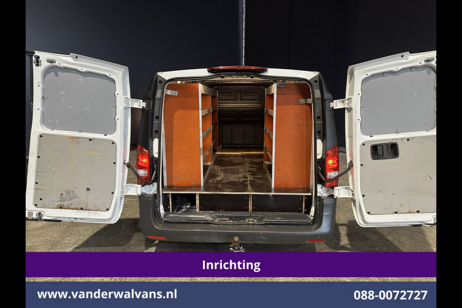 Mercedes-Benz Vito 114 CDI 136pk L2H1 inrichting Euro6 Airco | Camera | Navigatie | Trekhaak Cruisecontrol, Parkeersensoren