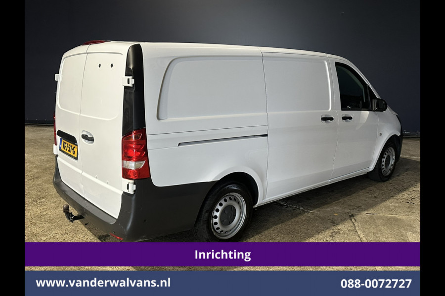 Mercedes-Benz Vito 114 CDI 136pk L2H1 inrichting Euro6 Airco | Camera | Navigatie | Trekhaak Cruisecontrol, Parkeersensoren