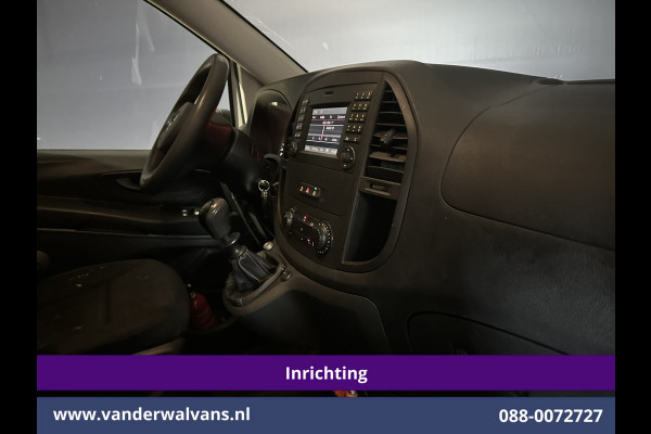 Mercedes-Benz Vito 114 CDI 136pk L2H1 inrichting Euro6 Airco | Camera | Navigatie | Trekhaak Cruisecontrol, Parkeersensoren