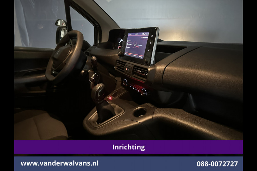 Peugeot Partner 1.5 BlueHDI 102pk L1H1 inrichting Euro6 Airco | Camera | Navigatie | Apple Carplay Trekhaak, Cruisecontrol, Android Auto, Parkeersensoren