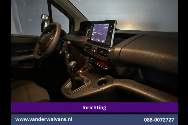 Peugeot Partner 1.5 BlueHDI 102pk L1H1 inrichting Euro6 Airco | Camera | Navigatie | Apple Carplay Trekhaak, Cruisecontrol, Android Auto, Parkeersensoren