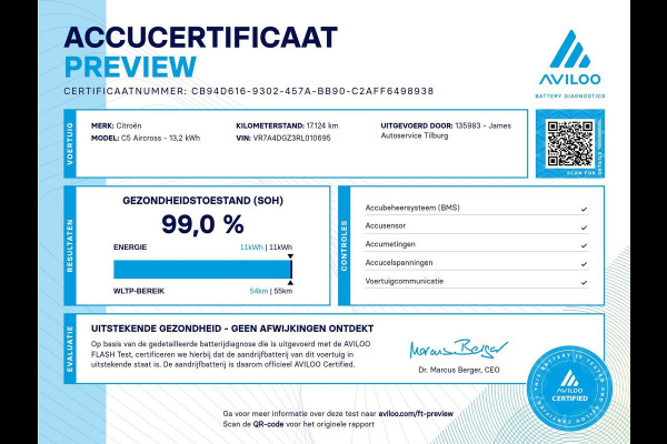 Citroën C5 Aircross 1.6 Plug-in Hybrid 225 Business Plus PANORAMADAK | AD-CRUISE | CAMERA