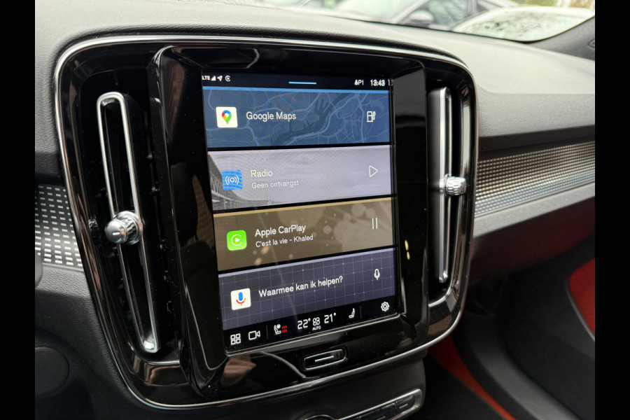 Volvo XC40 Recharge P8 AWD R-Design | | SOH 92% | Panoramadak | Apple Carplay | Stoel/Stuurverwarming