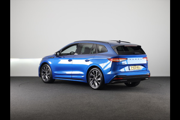 Škoda ENYAQ iV 60 Sportline 180 pk | SoH 90% | Navigatie | Parkeersensoren | Achteruitrijcamera | Autom. airco (3 zones) | Stoelverwarming | Keyless |