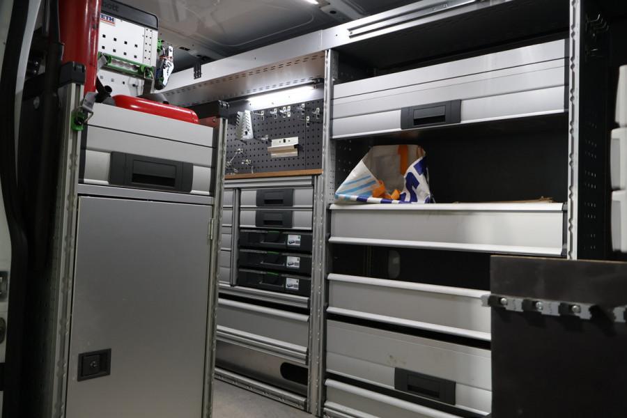 Ford E-Transit 350 L3 H2 Trend 68 kWh Bott Vario Inrichting