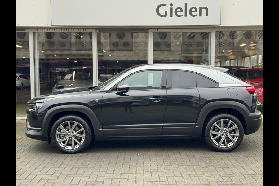 Mazda MX-30 e-SkyActiv R-EV 170pk Makoto | Geheugenfunctie, Bose, 360 Camera, Dodehoekherkenning, Stoel + Stuurverwarming, HUD