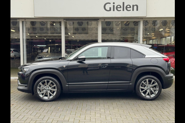 Mazda MX-30 e-SkyActiv R-EV 170pk Makoto | Geheugenfunctie, Bose, 360 Camera, Dodehoekherkenning, Stoel + Stuurverwarming, HUD