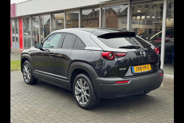 Mazda MX-30 e-SkyActiv R-EV 170pk Makoto | Geheugenfunctie, Bose, 360 Camera, Dodehoekherkenning, Stoel + Stuurverwarming, HUD