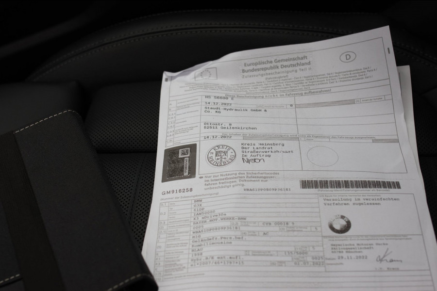 BMW X3 XDrive30e M-Sport *Pano*360 Camera*Stoelventilatie*ACC*