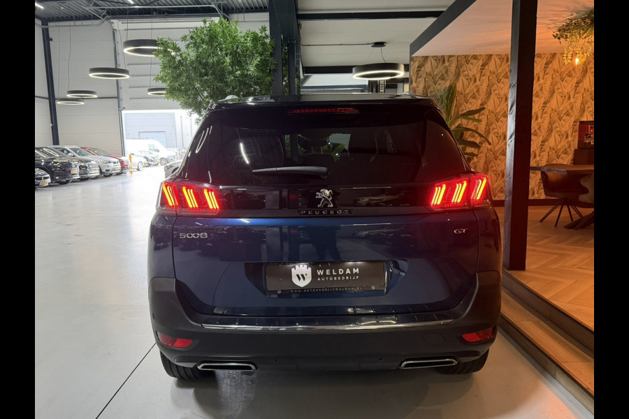 Peugeot 5008 1.2 PureTech GT 7P Garantie Carplay 360 Camera ACC Sfeer Focal Audio Nachtzicht Keyless Led Dab I-Cockpit Rijklaar