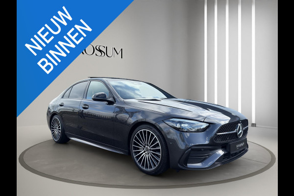 Mercedes-Benz C-Klasse 180 AMG Line | 19"| Panoramadak | Camera | Keyless | Led | Sfeer |