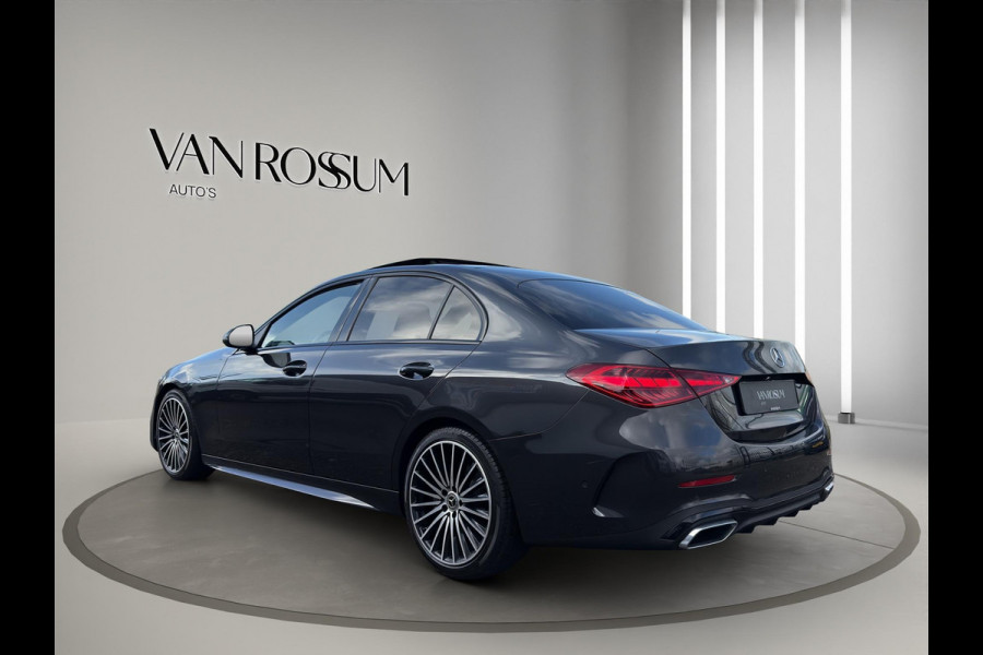 Mercedes-Benz C-Klasse 180 AMG Line | 19"| Panoramadak | Camera | Keyless | Led | Sfeer |