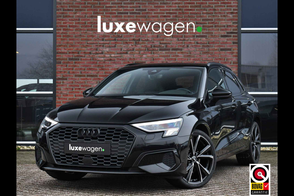 Audi A3 Sportback 40 TFSI e S-Line S-zetels ACC B&O El-klep Camera 19inch