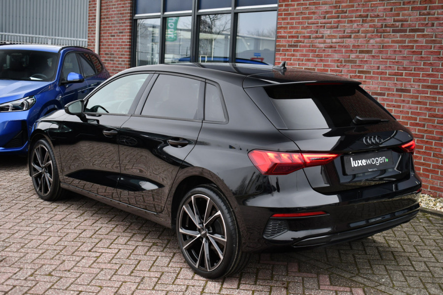 Audi A3 Sportback 40 TFSI e S-Line S-zetels ACC B&O El-klep Camera 19inch