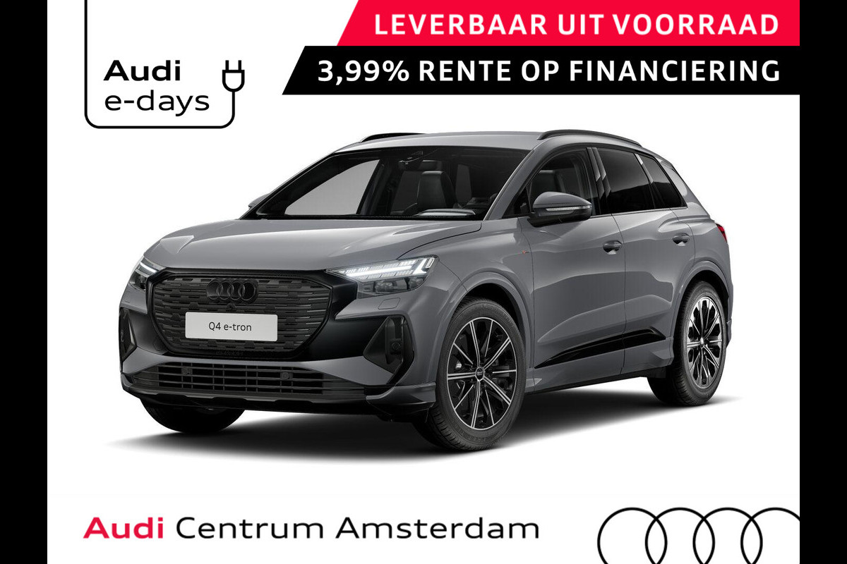Audi Q4 e-tron 45 S edition Competition 82 kWh 286 pk | Assistentiepakket plus | Ambient lichtpakket | Optiekpakket zwart plus | Privacy glas |