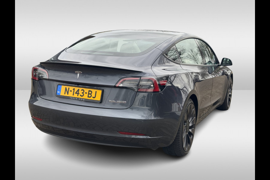 Tesla Model 3 Performance AWD 75 kWh / Autopilot / Panoramadak / Camera / Leder / 20'' / Leder / Premium Audio / Warmtepomp