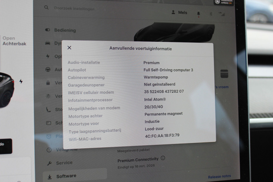 Tesla Model 3 Performance AWD 75 kWh / Autopilot / Panoramadak / Camera / Leder / 20'' / Leder / Premium Audio / Warmtepomp