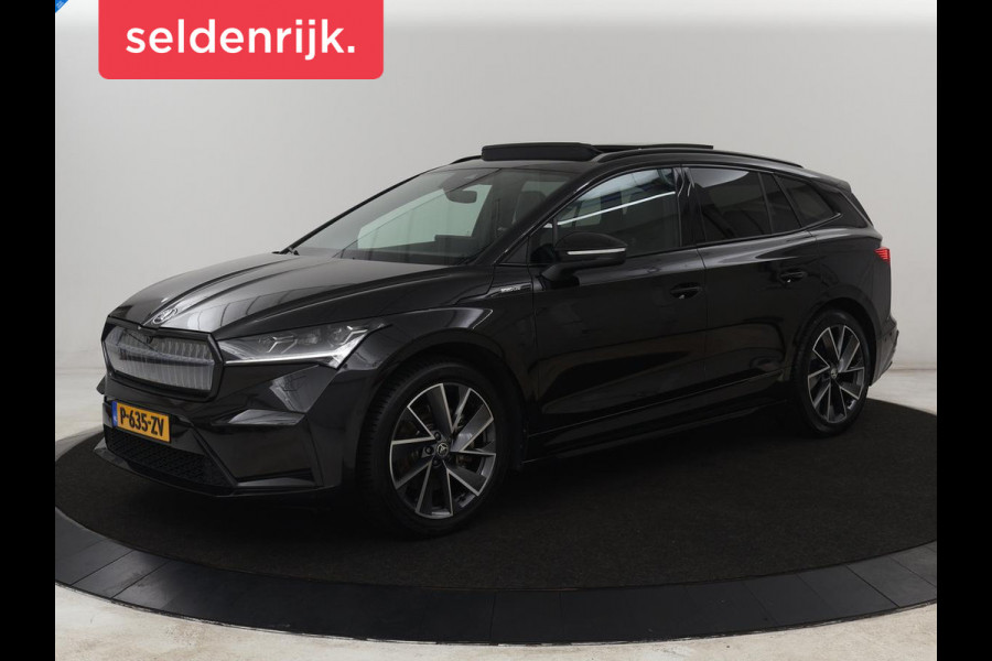 Škoda ENYAQ iV 80 Sportline | SOH 94% | Panoramadak | Stoelverwarming | Memory | Adaptive cruise | Leder/Alcantara | Camera | Carplay | Keyless | DAB | Navigatie | Matrix LED