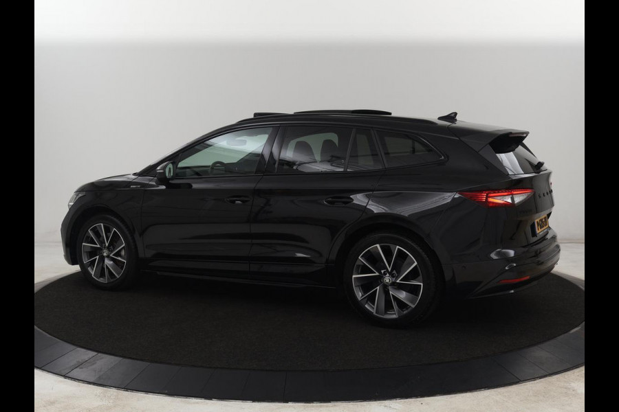 Škoda ENYAQ iV 80 Sportline | SOH 94% | Panoramadak | Stoelverwarming | Memory | Adaptive cruise | Leder/Alcantara | Camera | Carplay | Keyless | DAB | Navigatie | Matrix LED