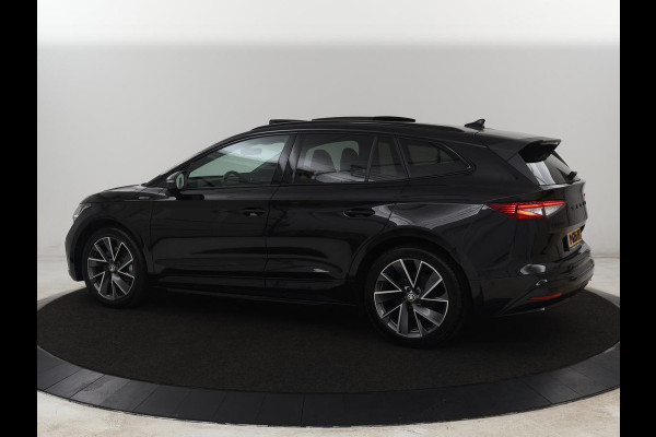 Škoda ENYAQ iV 80 Sportline | SOH 94% | Panoramadak | Stoelverwarming | Memory | Adaptive cruise | Leder/Alcantara | Camera | Carplay | Keyless | DAB | Navigatie | Matrix LED