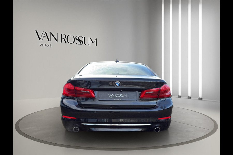 BMW 5 Serie 520i High Executive | Leder | Schuif/Kanteldak | 19"| Comfortstoelen met geheugen |