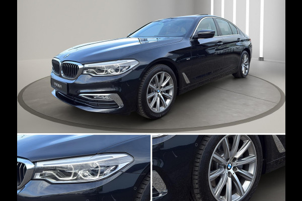 BMW 5 Serie 520i High Executive | Leder | Schuif/Kanteldak | 19"| Comfortstoelen met geheugen |