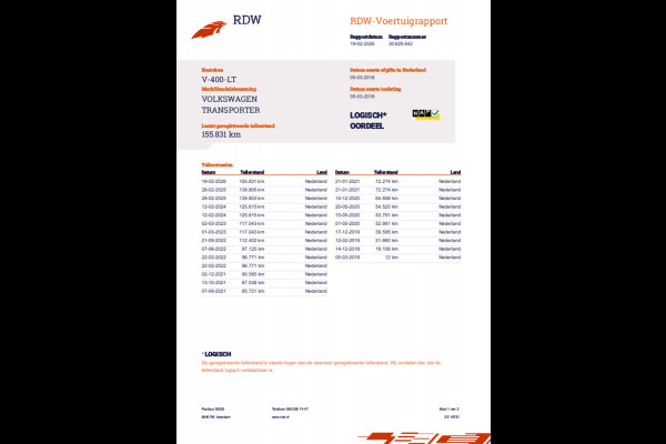 Volkswagen Transporter 2.0 TDI L2H1 - N.A.P. Airco, Cruise, Trekhaak.