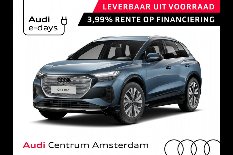 Audi Q4 e-tron 45 Advanced edition 82 kWh 286 pk | Assistentiepakket plus | Comfortpakket | Stoelverwarming | Matrix verlichting |