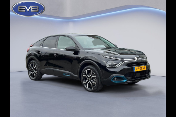 Citroën Ë-C4 Shine 50 kWh, panoramadak, lederen interieur, adaptief cruise, achteruitrijcamera, 1 e eigenaar, NL auto met nap