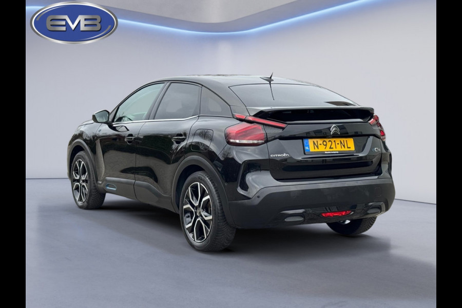Citroën Ë-C4 Shine 50 kWh, panoramadak, lederen interieur, adaptief cruise, achteruitrijcamera, 1 e eigenaar, NL auto met nap