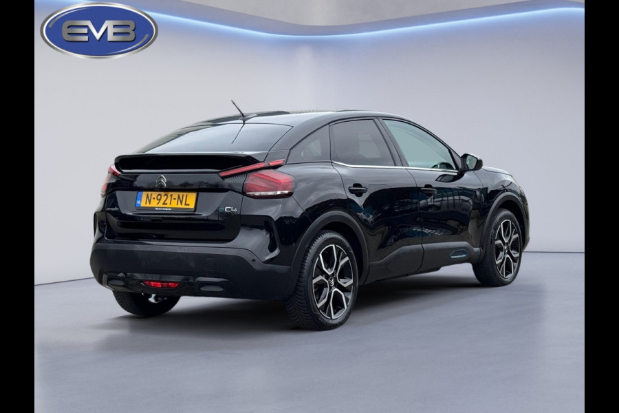 Citroën Ë-C4 Shine 50 kWh, panoramadak, lederen interieur, adaptief cruise, achteruitrijcamera, 1 e eigenaar, NL auto met nap