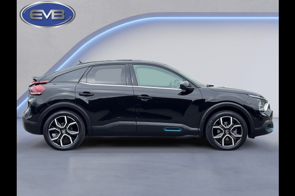 Citroën Ë-C4 Shine 50 kWh, panoramadak, lederen interieur, adaptief cruise, achteruitrijcamera, 1 e eigenaar, NL auto met nap