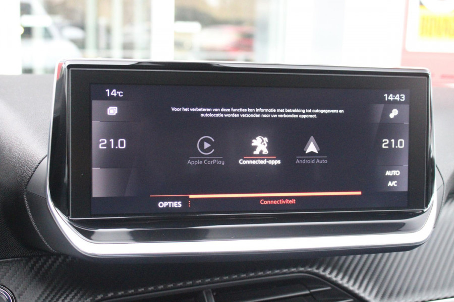 Peugeot 2008 1.2 100PK ALLURE PACK | TREKHAAK | NAVIGATIE | LED KOPLAMPEN | 3-D INSTRUMENTENPANEEL | KEYLESS ENTRY/START | ACHTERUITRIJ CAMERA | CLIMATE CONTROL | APPLE CARPLAY/ANDROID AUTO | CRUISE CONTROL | DAB+ RADIO | PARKEERSENSOREN VOOR + ACHTER |