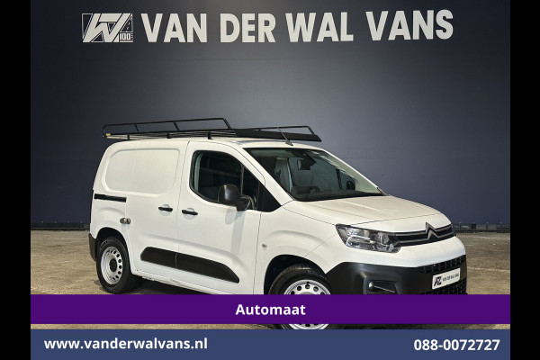 Citroën Berlingo 1.2 PureTech 131pk Automaat **Benzine** L1H1 Euro6 Airco | 3-Zits | Camera | Apple Carplay Navigatie, Android Auto, Cruisecontrol, Imperiaal, Parkeersensoren, Bijrijdersbank